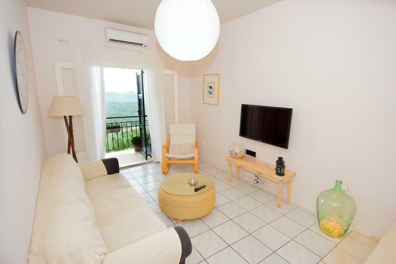 Aurora Apartment Corfu เปเลคาส ภายนอก รูปภาพ