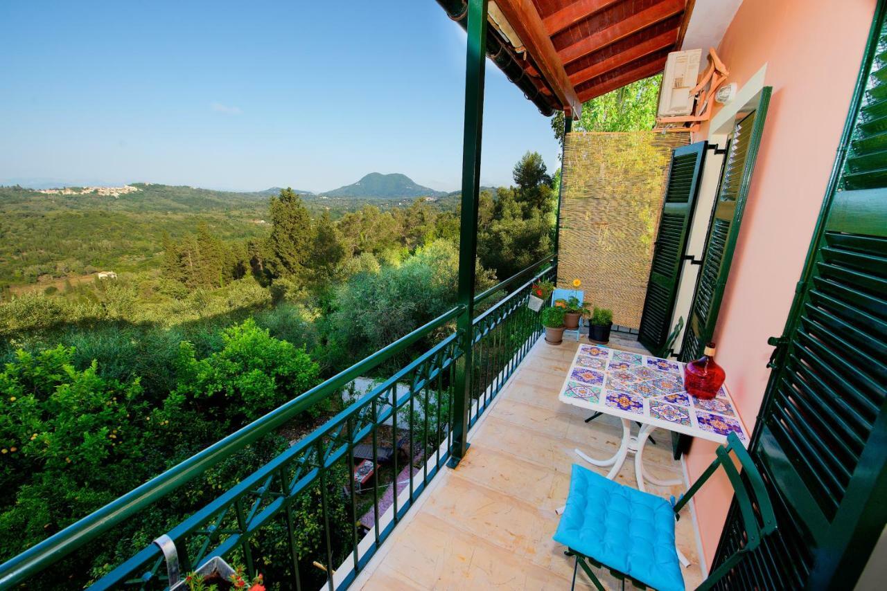 Aurora Apartment Corfu เปเลคาส ภายนอก รูปภาพ